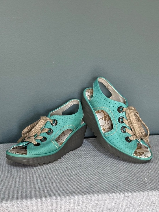 Fly London Shoes - Fly London: Ylva Wedge Sandals